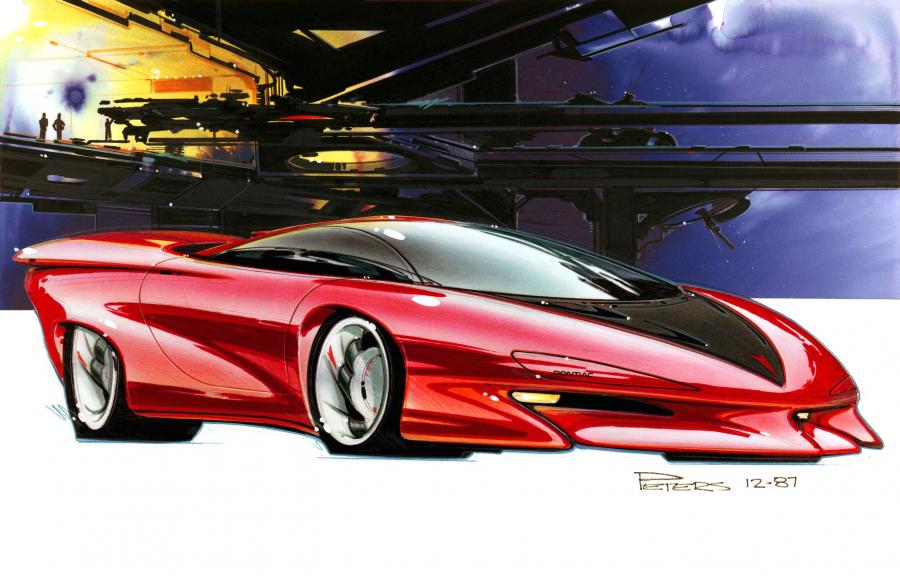  Pontiac Banshee Concept 1988 года  (фото 12 из 13)